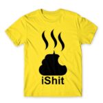 IShit Lemon Men's T-shirt for Brand Parody, Funny
