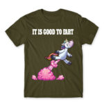 It is good to fart – unicorn Army Men's Tee for Badass, Funny