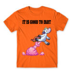 It is good to fart – unicorn Orange Men's Tee for Badass, Funny