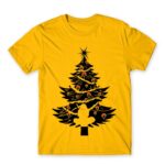 Itachi Christmas tree Gold Men's T-shirt for Anime, Naruto