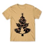 Itachi Christmas tree Sand Men's T-shirt for Anime, Naruto