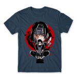 Itachi Uchiha Denim Men's T-shirt for Anime, Naruto