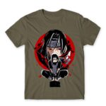 Itachi Uchiha Zinc Men's T-shirt for Anime, Naruto