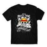 It’s a Pirate thing Black Men's T-shirt for Anime, One Piece