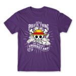 It’s a Pirate thing Dark Purple Men's T-shirt for Anime, One Piece