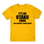 It’s an Otaku thing Gold Men's T-shirt for Anime, Otaku