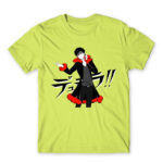 Izaya – Durarara!! Apple Green Men's T-shirt for Anime, Durarara