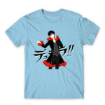 Izaya – Durarara!! Sky Blue Men's T-shirt for Anime, Durarara