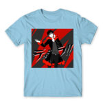 Izaya – Durarara!! x2 Sky Blue Men's Tee for Anime, Durarara