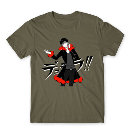 Izaya – Durarara!! Zinc Men's T-shirt for Anime, Durarara
