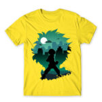 Izuku silhouette Lemon Men's Tee for Anime, My Hero Academia