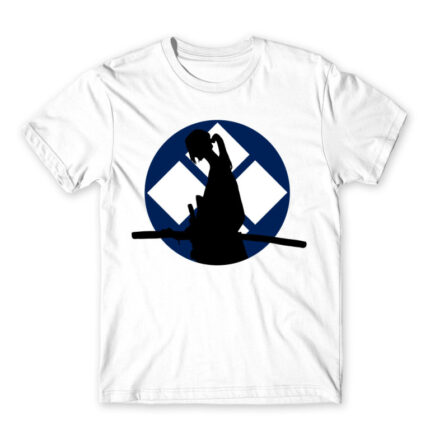 Jin White Men's Tee for Anime, Samurai Champloo