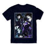 Jinwoo Transform Navy Men's Tee for Anime, Solo Leveling