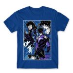 Jinwoo Transform Royal Blue Men's Tee for Anime, Solo Leveling