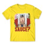 Jiraiya – Sauce? Lemon Men's T-shirt for Anime, Naruto