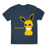 Jolteon – Eeveelution series Denim Men's T-shirt for Anime, Pokemon