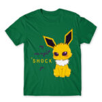 Jolteon – Eeveelution series Kelly Green Men's Tee for Anime, Pokemon