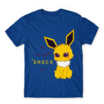 Jolteon – Eeveelution series Royal Blue Men's T-shirt for Anime, Pokemon