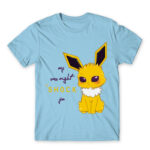 Jolteon – Eeveelution series Sky Blue Men's Tee for Anime, Pokemon