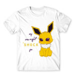 Jolteon – Eeveelution series White Men's Tee for Anime, Pokemon