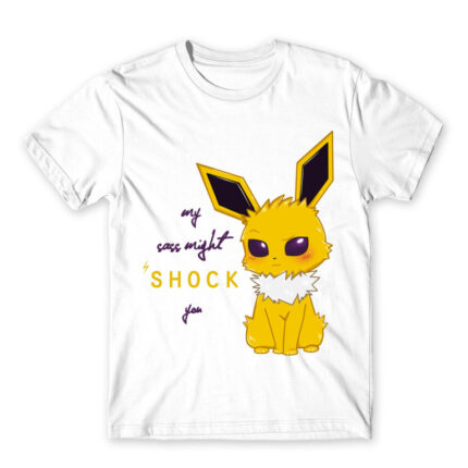 Jolteon – Eeveelution series White Men's Tee for Anime, Pokemon