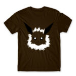 Jolteon face Chocolate Men's Tee for Anime, Pokemon