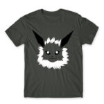 Jolteon face Dark Grey Men's Tee for Anime, Pokemon