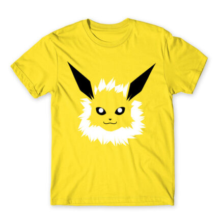 Jolteon face Lemon Men's Tee for Anime, Pokemon