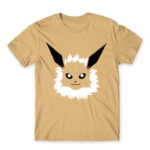 Jolteon face Sand Men's Tee for Anime, Pokemon