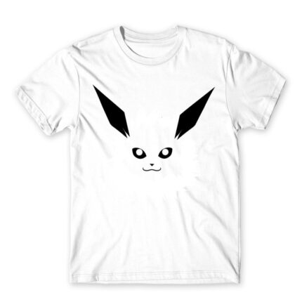 Jolteon face White Men's Tee for Anime, Pokemon