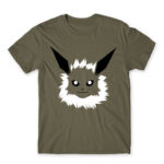 Jolteon face Zinc Men's T-shirt for Anime, Pokemon