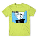 Jujutsu Kaisen – Gojo Satoru Apple Green Men's T-shirt for Anime, Otaku