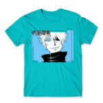 Jujutsu Kaisen – Gojo Satoru Atoll Blue Men's T-shirt for Anime, Otaku