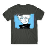 Jujutsu Kaisen – Gojo Satoru Dark Grey Men's Tee for Anime, Otaku