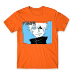 Jujutsu Kaisen – Gojo Satoru Orange Men's Tee for Anime, Otaku