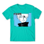 Jujutsu Kaisen – Gojo Satoru Turquoise Men's T-shirt for Anime, Otaku
