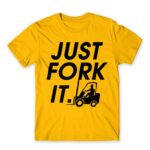 Just fork it Gold Men's T-shirt for Forklift Driver, Work