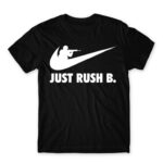 Just rush B Black Men's Tee