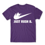 Just rush B Dark Purple Men's Tee