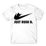 Just rush B White Men's Tee