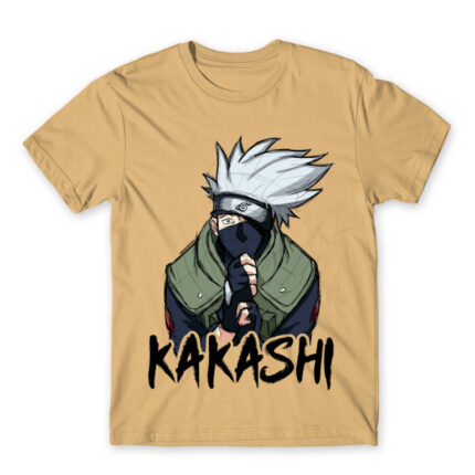 Kakashi graphic Sand Men's T-shirt for Anime, Naruto