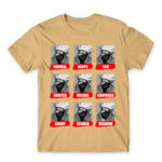 Kakashi mood Sand Men's T-shirt for Anime, Naruto