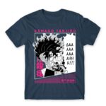 Kamado Tanjiro – GAAHH! Denim Men's T-shirt for Anime, Kimetsu No Yaiba