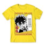 Kamado Tanjiro – GAAHH! Lemon Men's Tee for Anime, Kimetsu No Yaiba
