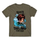 Kamado Tanjiro – Water style Zinc Men's Tee for Anime, Kimetsu No Yaiba