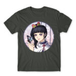 Kanao Tsuyuri – Kimetsu no Yaiba Dark Grey Men's Tee for Anime, Kimetsu No Yaiba