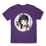 Kanao Tsuyuri – Kimetsu no Yaiba Dark Purple Men's T-shirt for Anime, Kimetsu No Yaiba