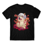 Kaneki Doge Black Men's Tee for Anime, Tokyo Ghoul