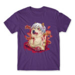 Kaneki Doge Dark Purple Men's Tee for Anime, Tokyo Ghoul