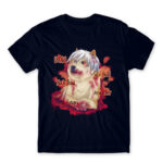 Kaneki Doge Navy Men's T-shirt for Anime, Tokyo Ghoul